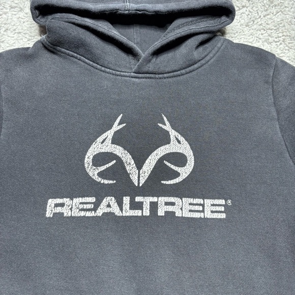Realtree Hoodie Boys Medium Hooded Pullover Sweatshirt Hunting Outdoors Casual - Picture 2 of 4
